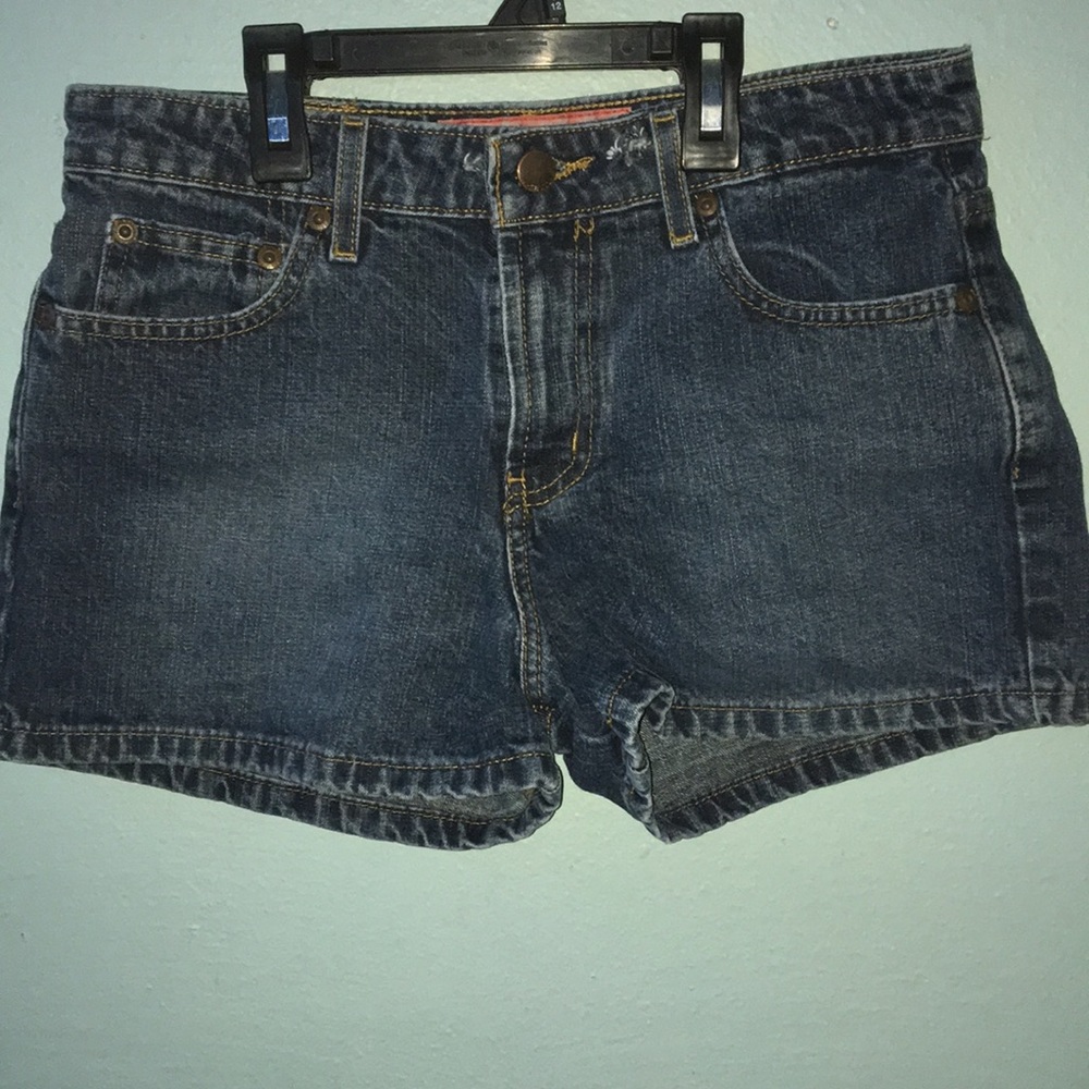old style jean shorts (worn)